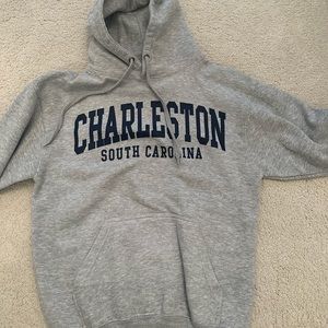 gray charestlon hoodie